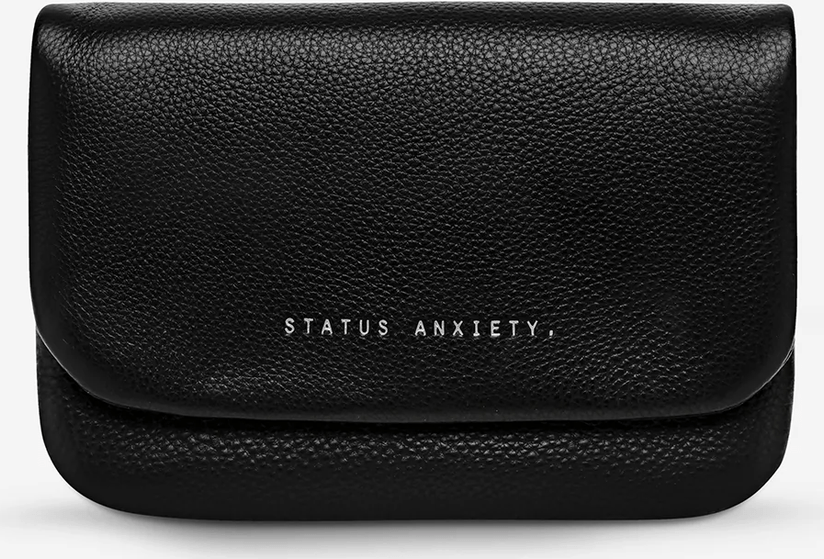 Status anxiety impermanent wallet - black