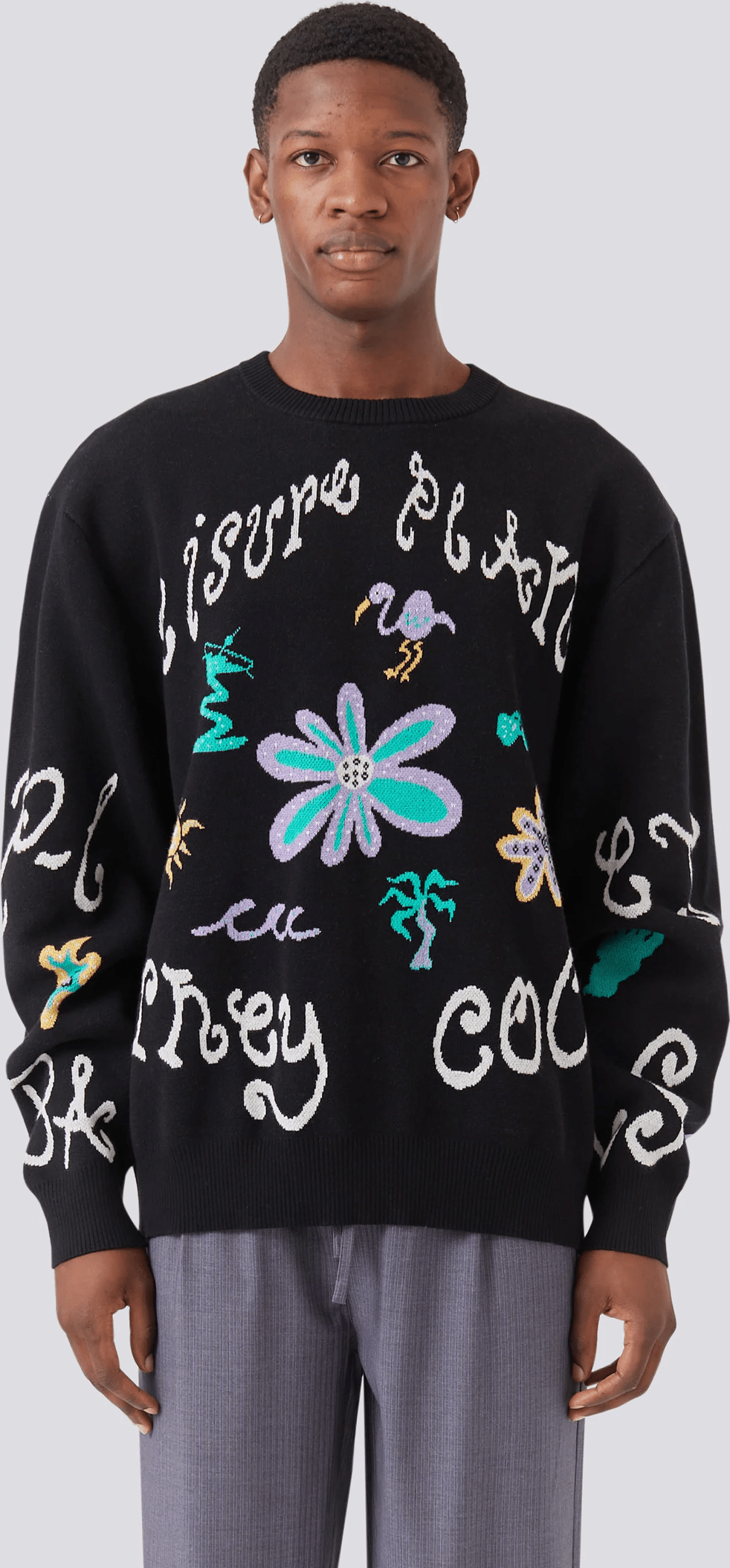 BARNEY COOLS Planet knit - Black