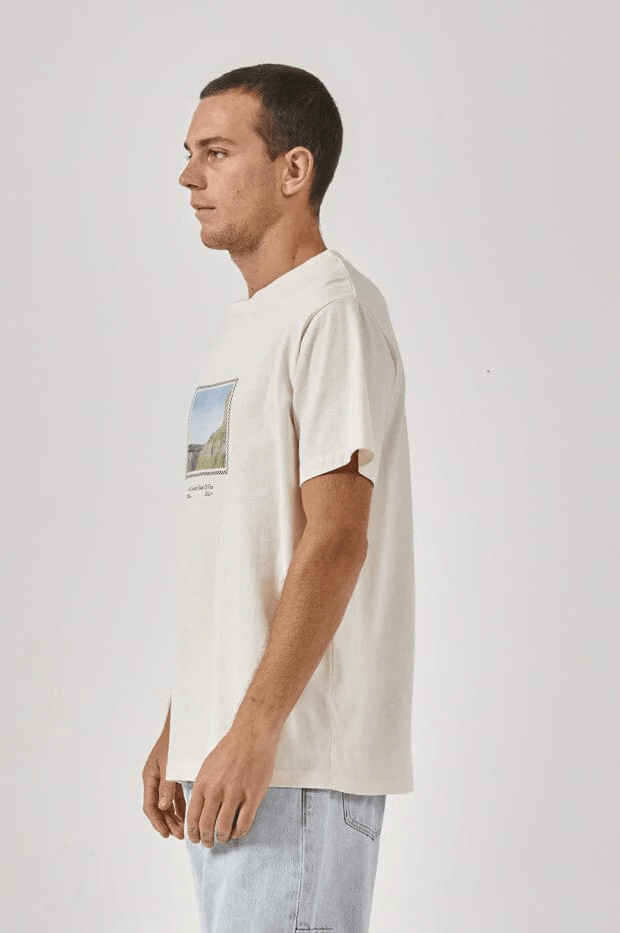 Thrills state of flux merch fit tee - heritage white