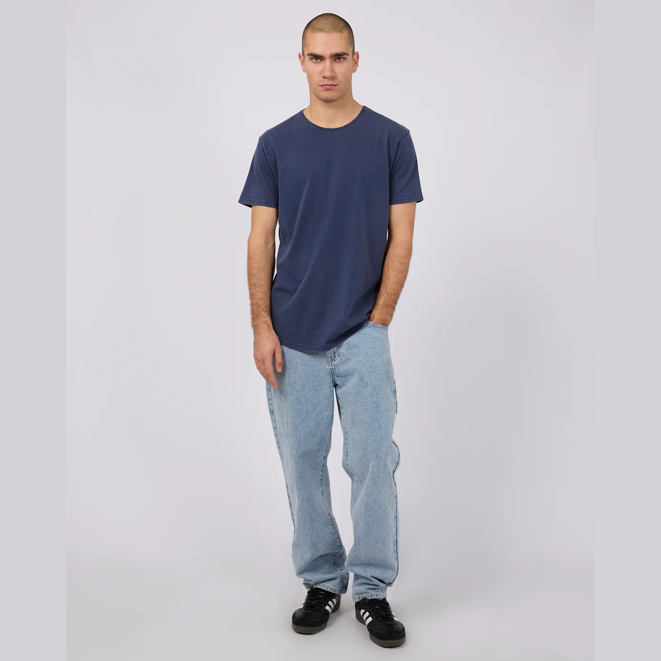SILENT THEORY Tail tee - Navy
