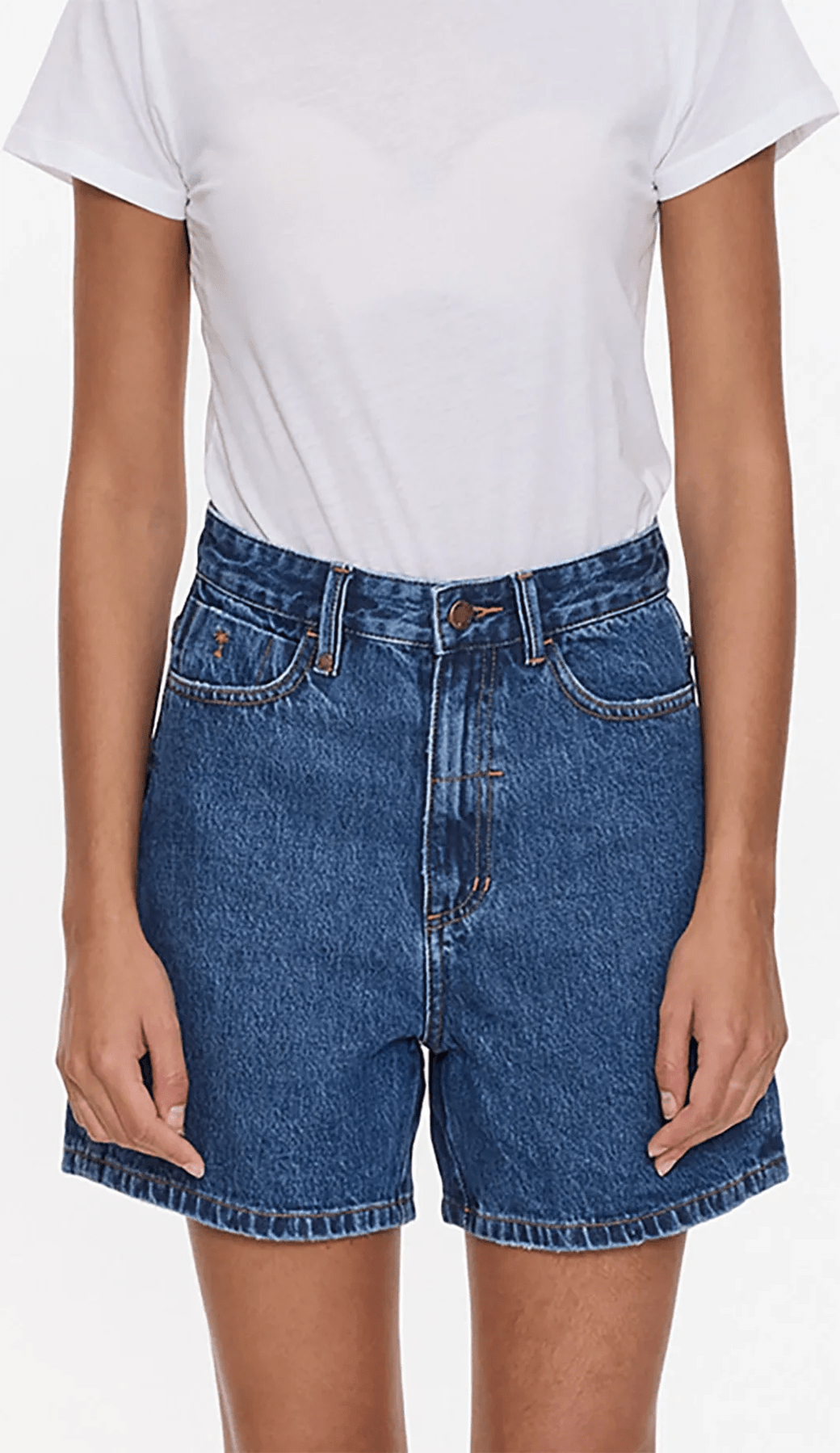THRILLS Koko High Rise Short - Deep Vintage Blue