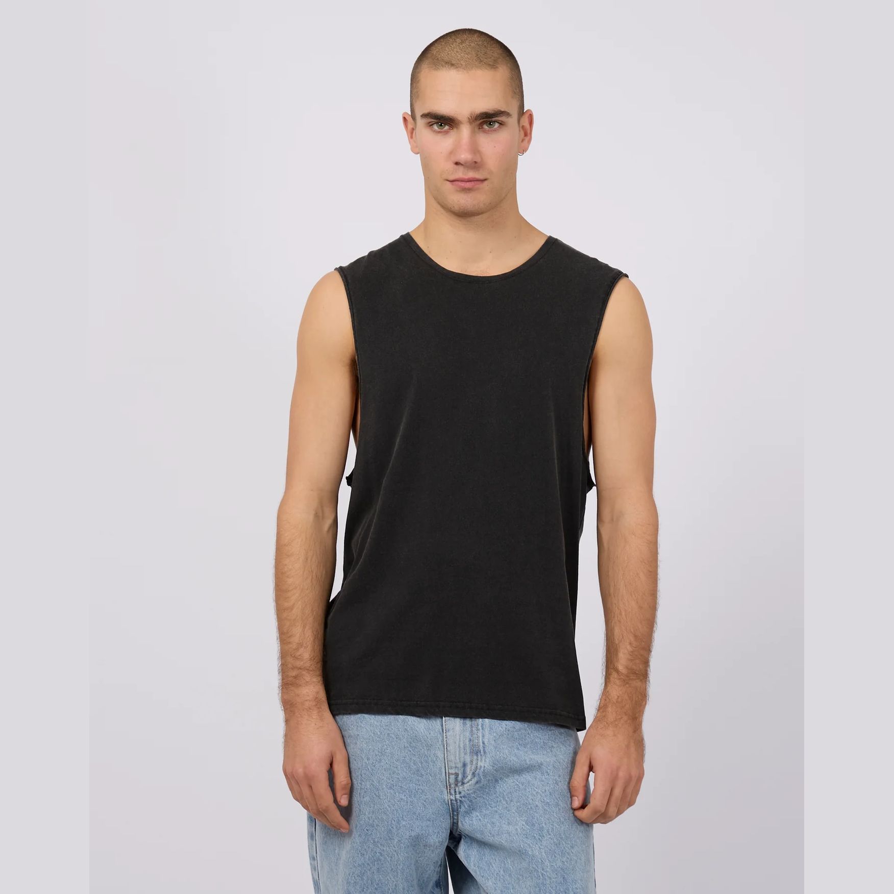 SILENT THEORY Classic muscle - Washed black