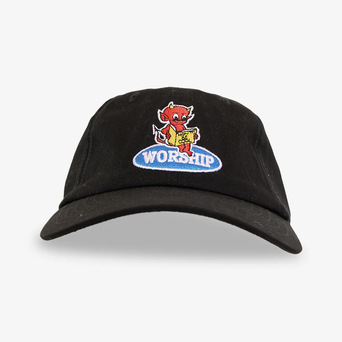 WORSHIP Be Cool 6 Panel Hat - Black