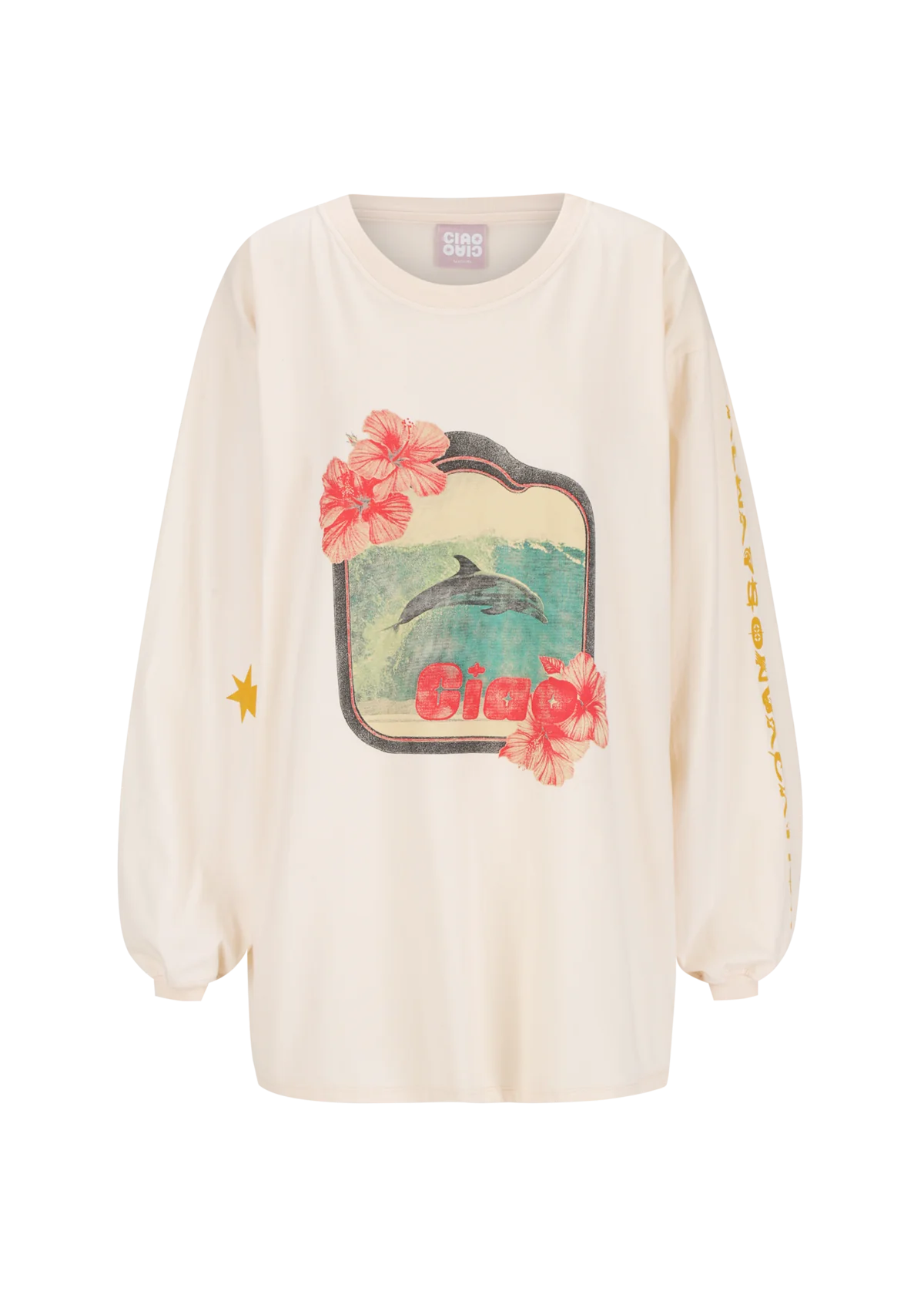 CIAO CIAO Aov dolphin ls tee
