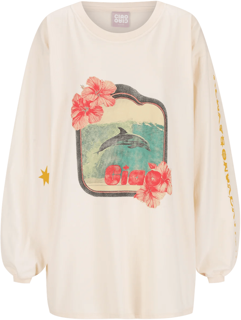 CIAO CIAO Aov dolphin ls tee