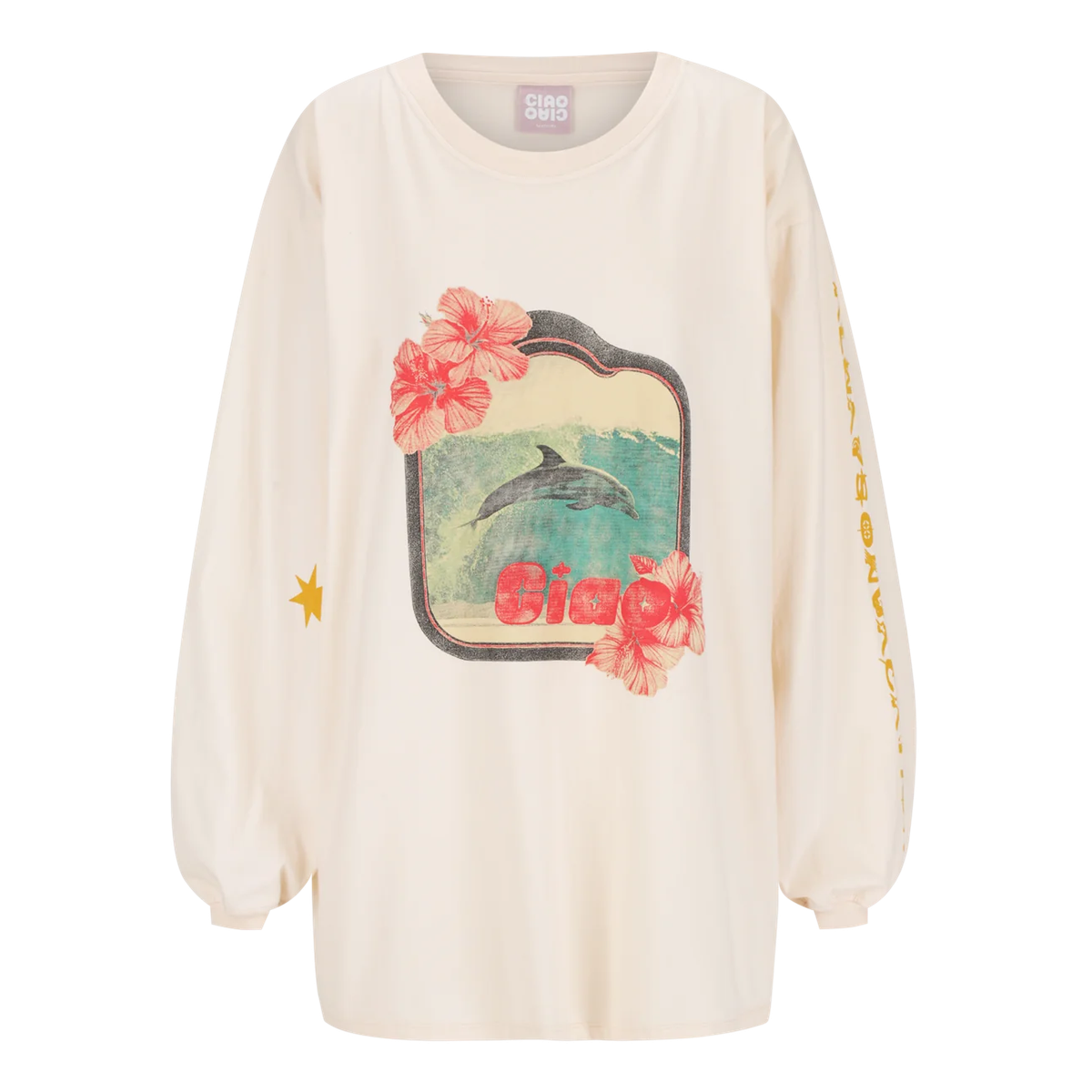 CIAO CIAO Aov dolphin ls tee