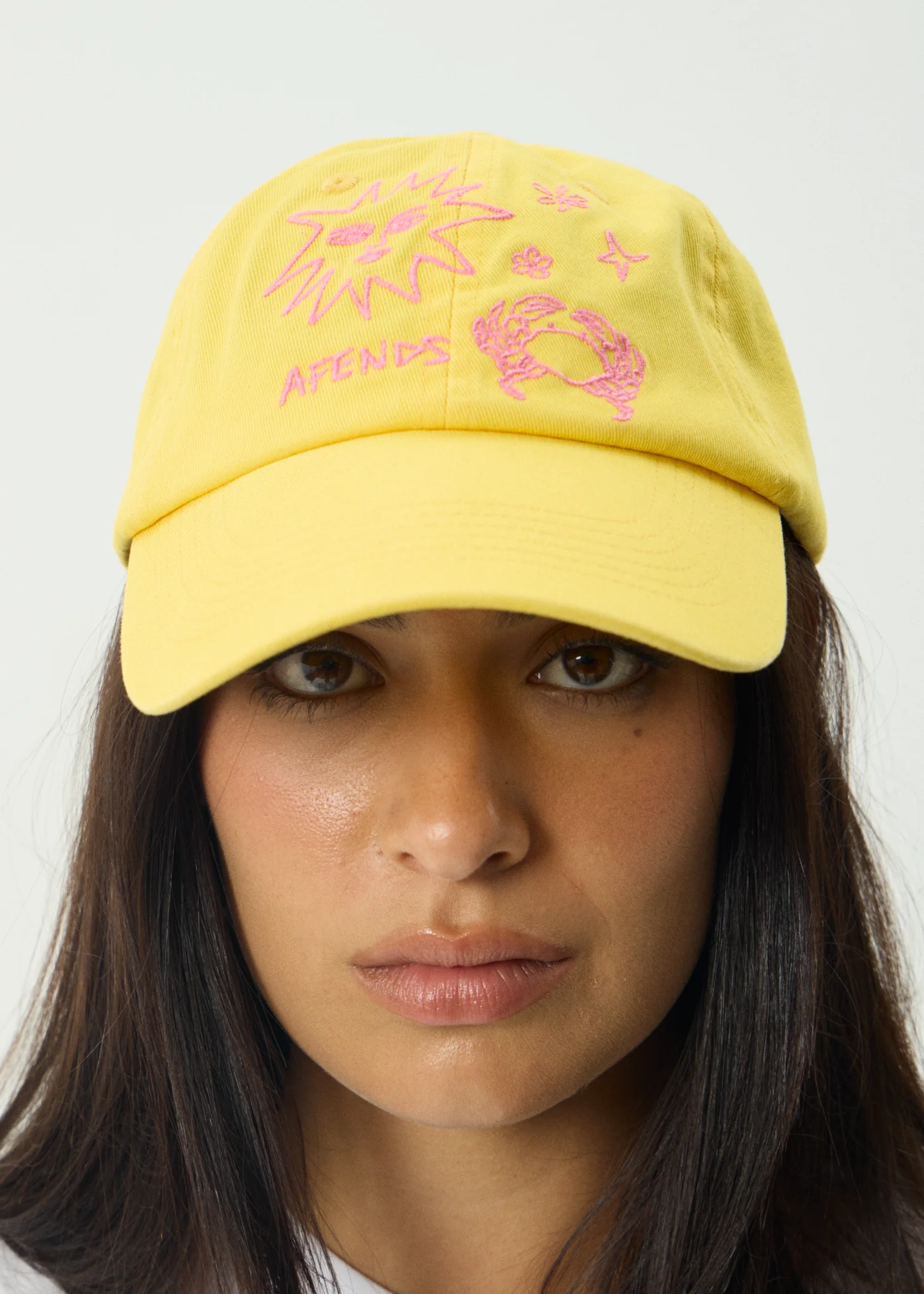 AFENDS Sunbake- Panelled Cap - Lemon