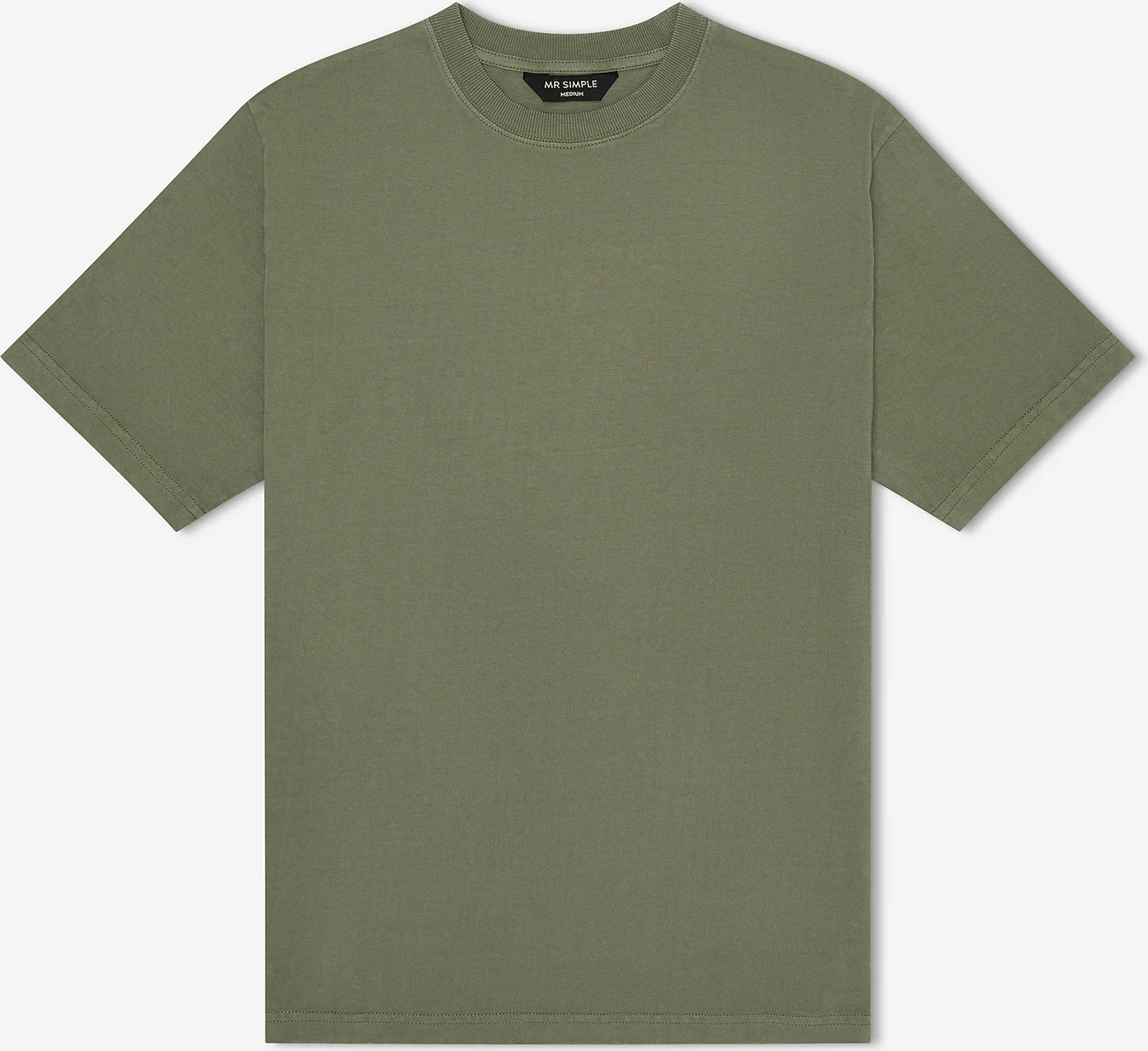 MR SIMPLE heavy weight tee - Sage