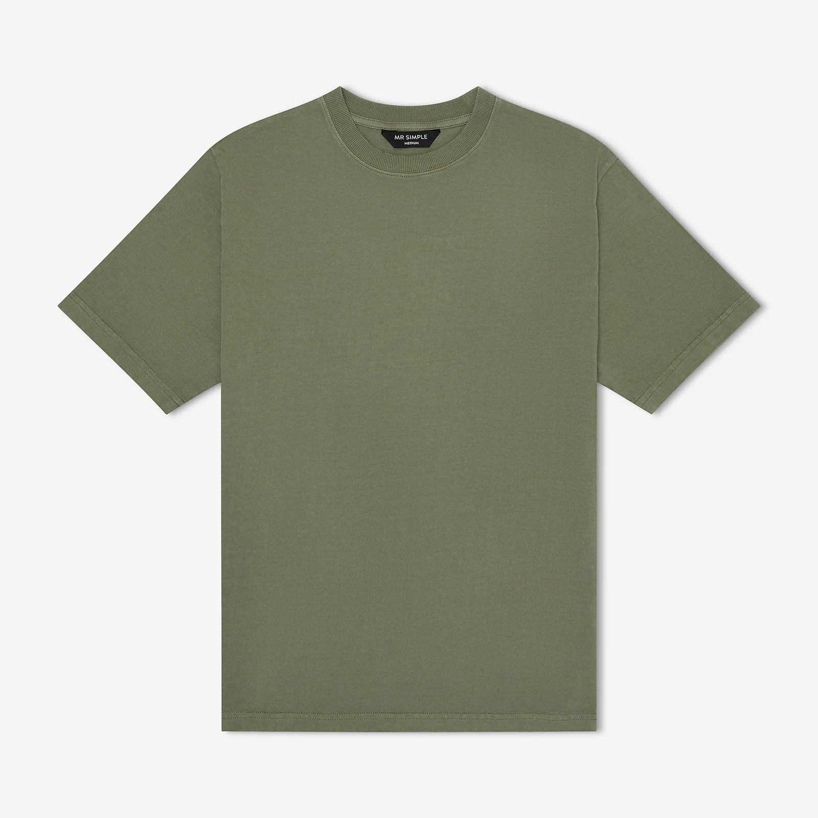 MR SIMPLE heavy weight tee - Sage
