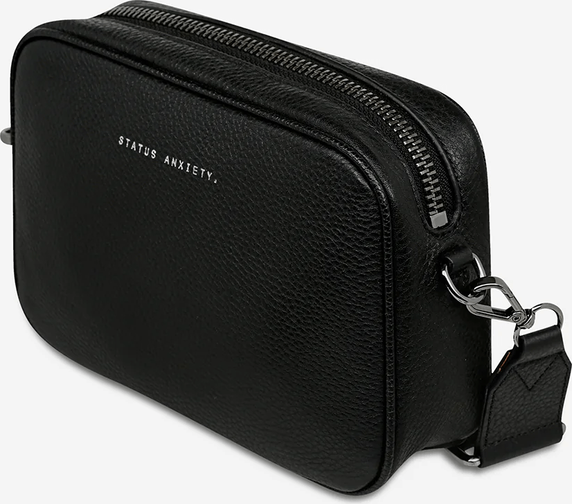STATUS ANXIETY Plunder with webbed strap - black