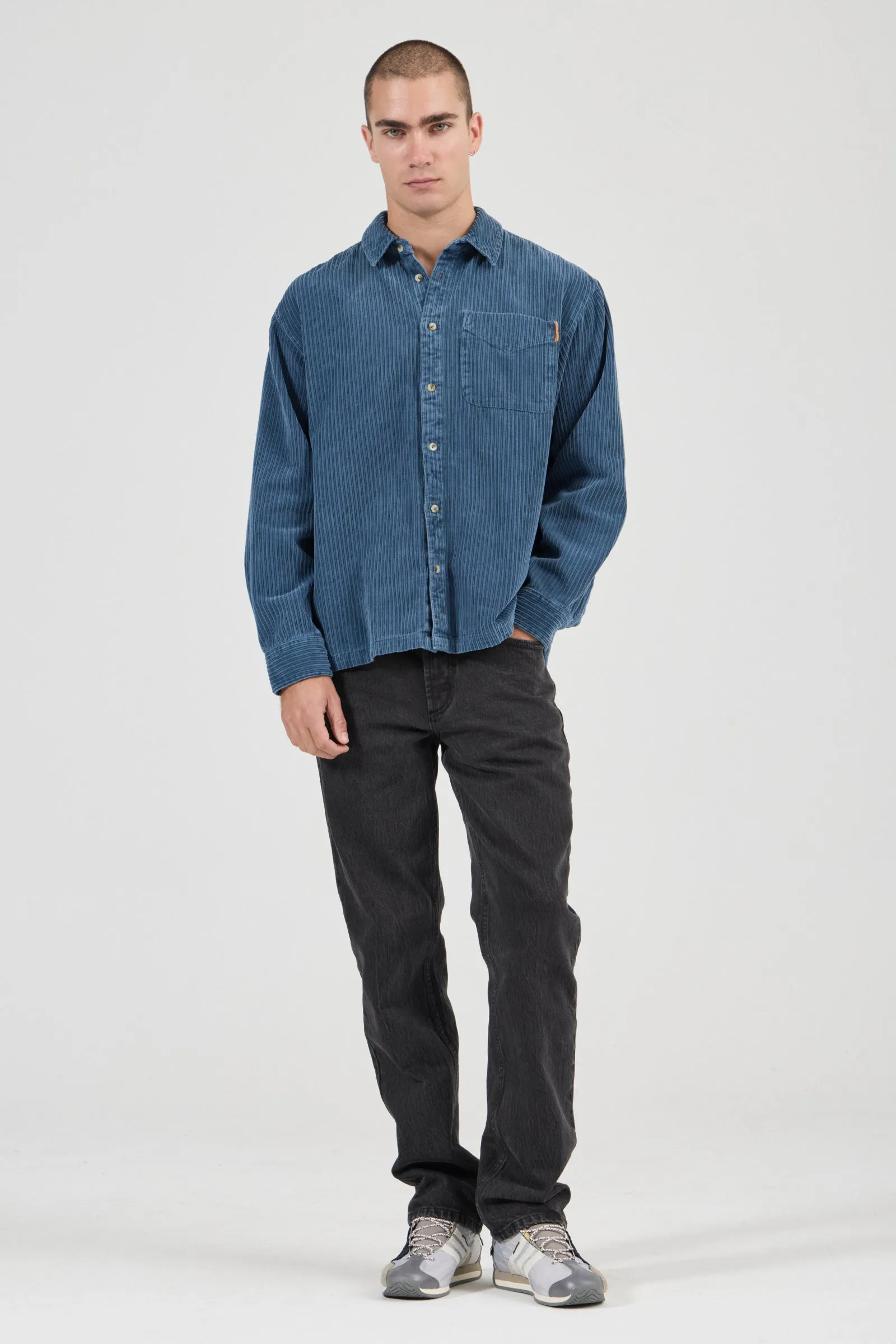 ROLLA'S Campus Chunky Cord LS Shirt