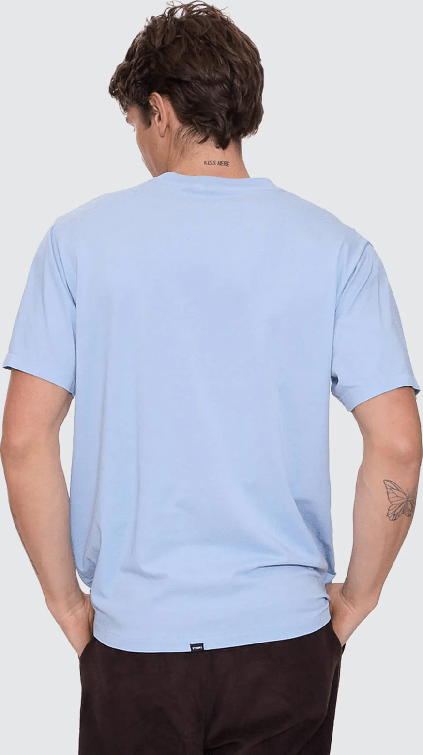 THRILLS Minimal thrills merch fit tee - Placid blue