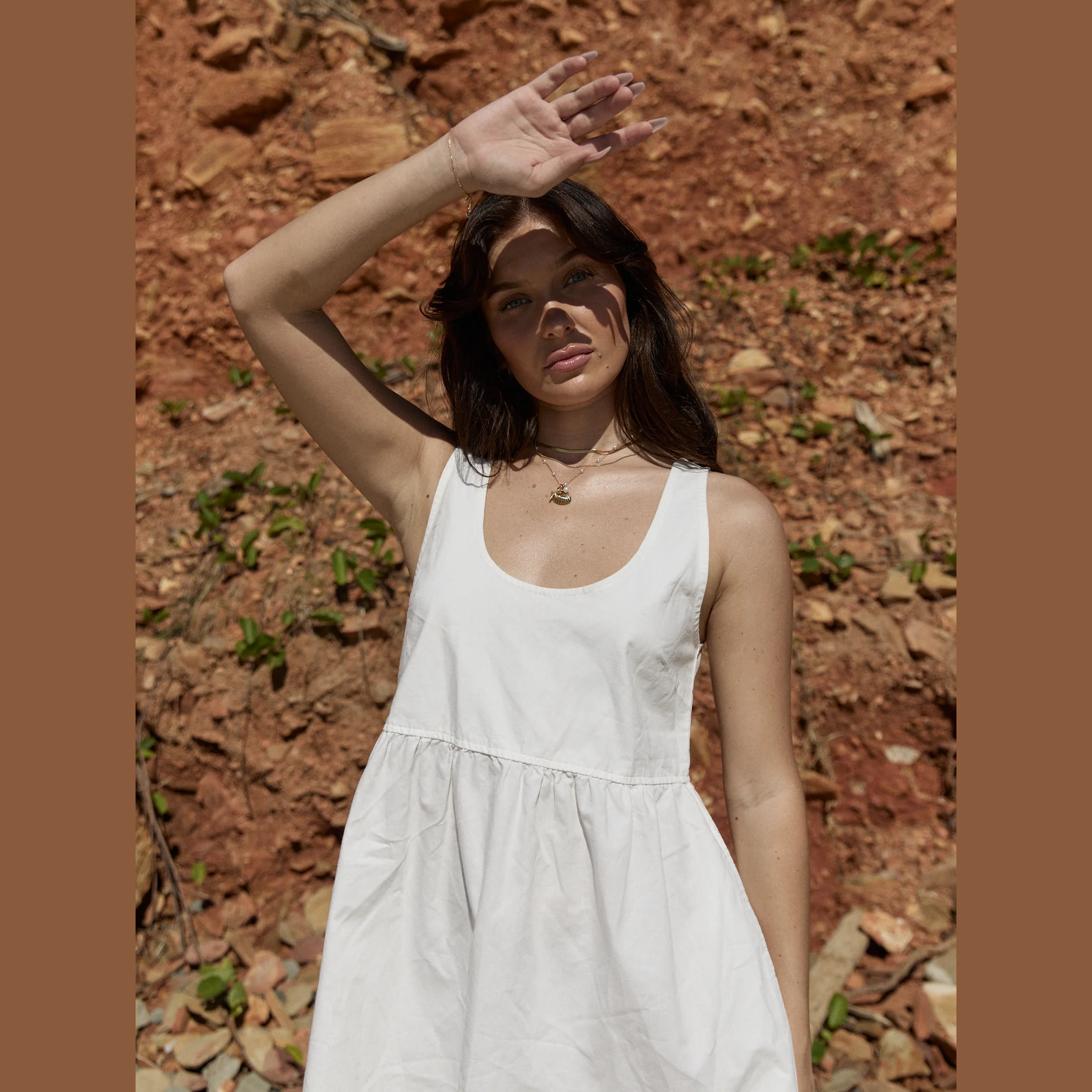 AFENDS Jesse mini dress - White