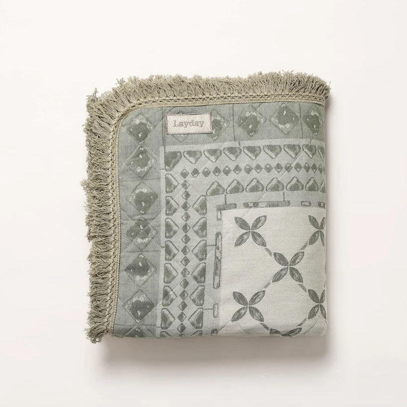 LAYDAY Zephyr blanket - Terra