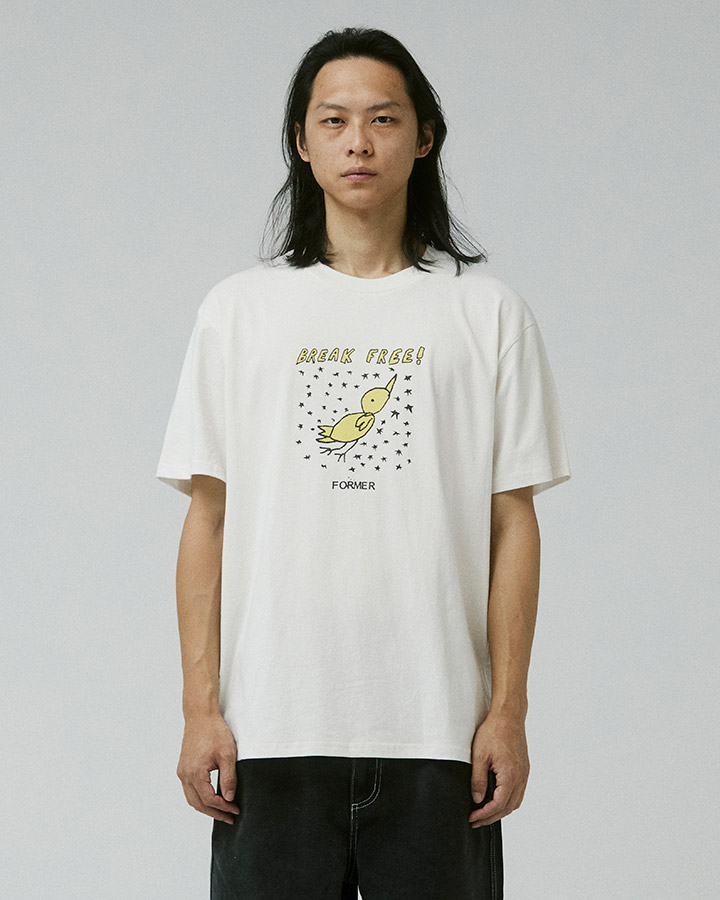 FORMER Break free t-shirt - Bone