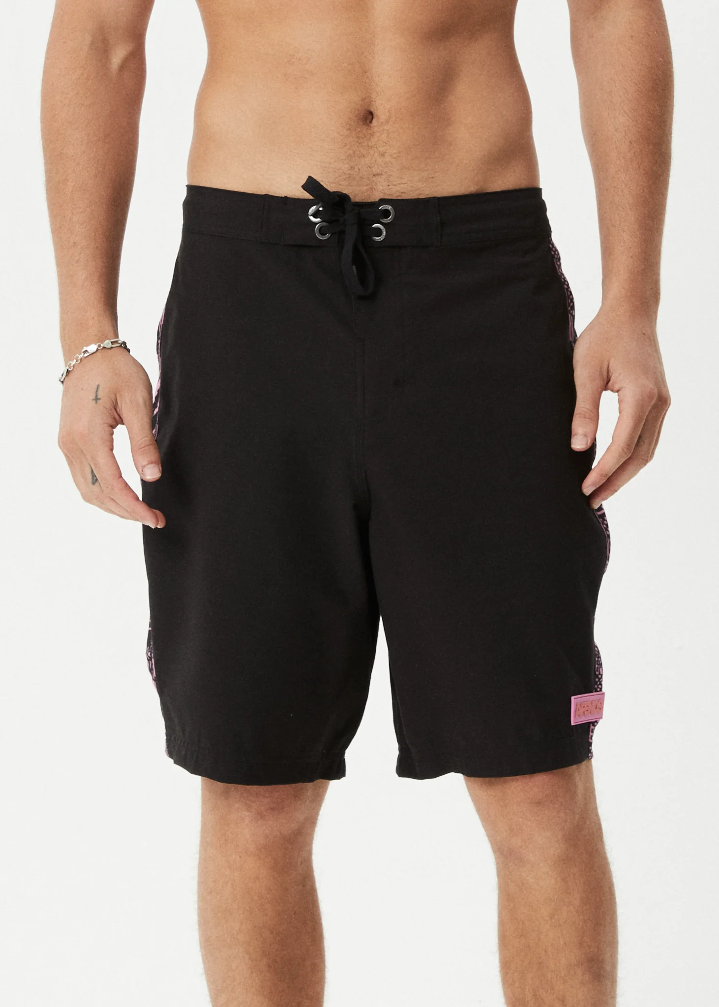 AFENDS Boned- Surf Related V2 Boardshorts 20" - Black