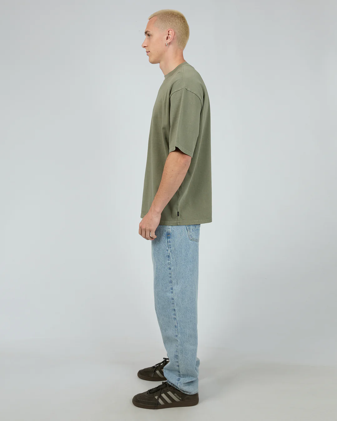 SILENT THEORY Heavy weight tee - Khaki