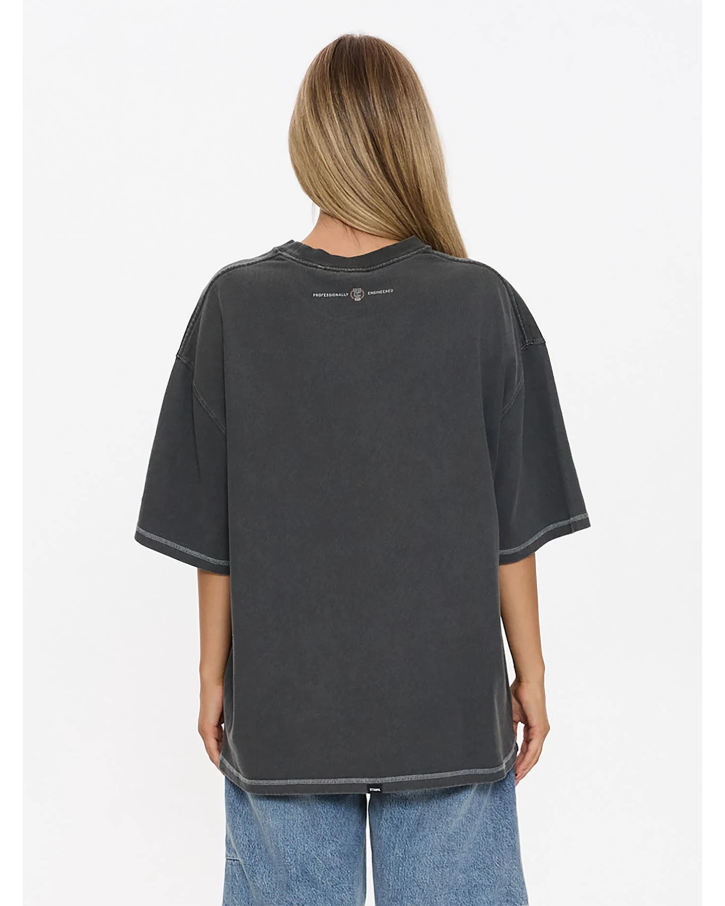 THRILLS Take It Easy Oversized Tee - Merch Black