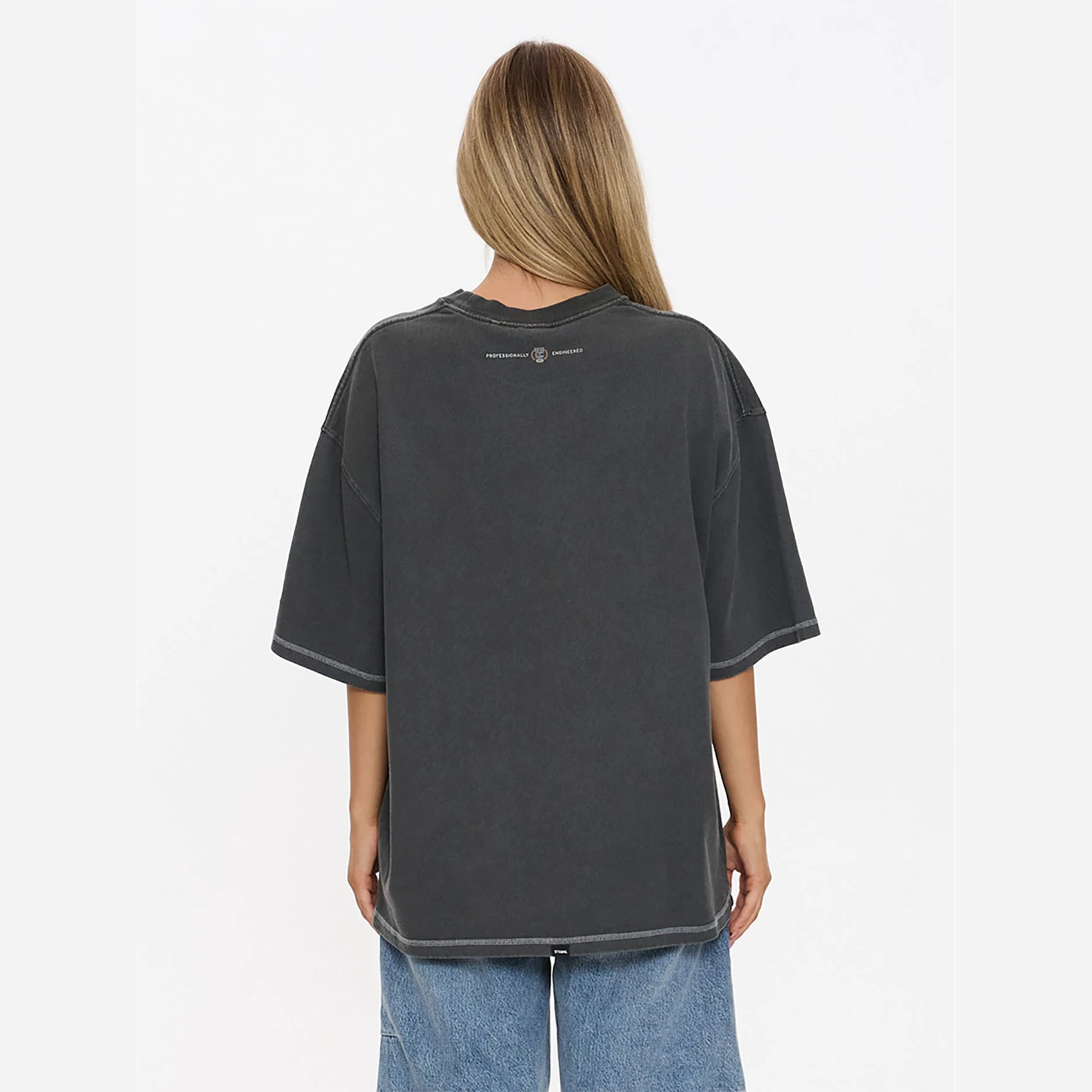 THRILLS Take It Easy Oversized Tee - Merch Black