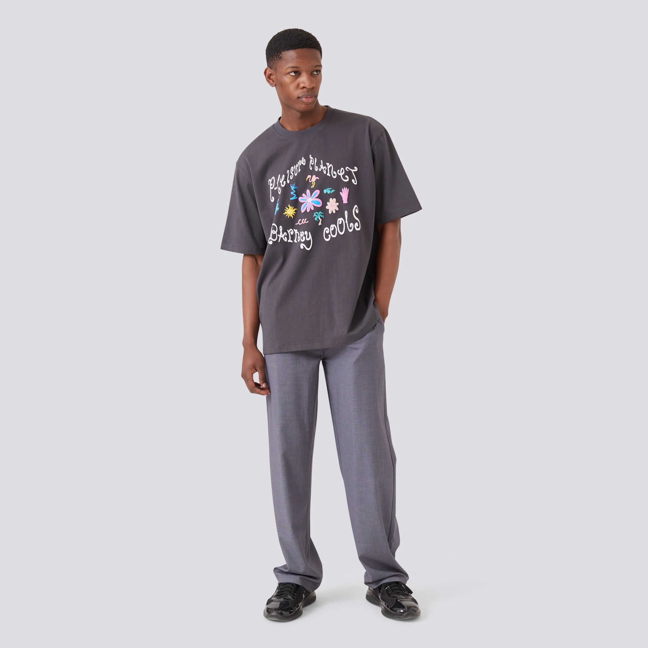 BARNEY COOLS Planet tee - Pigment black