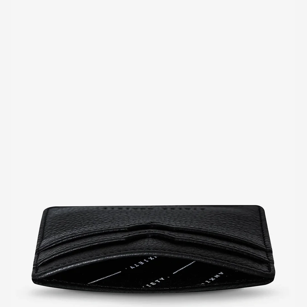 STATUS ANXIETY together for now wallet - black