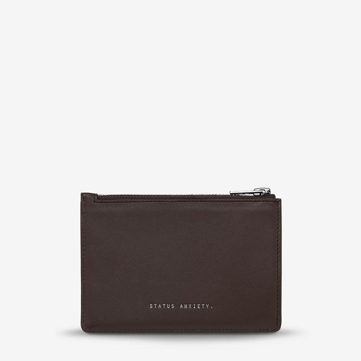 STATUS ANXIETY Gone Again Wallet - Cocoa Nappa