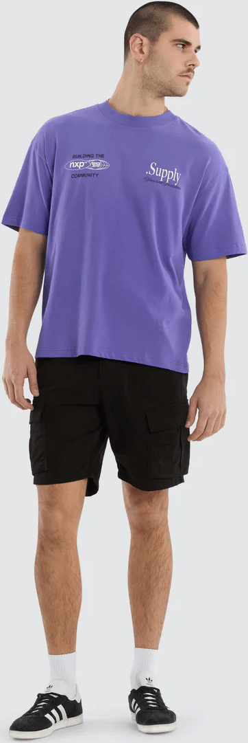 NENA & PASADENA Union raptor tee - Purple opulence