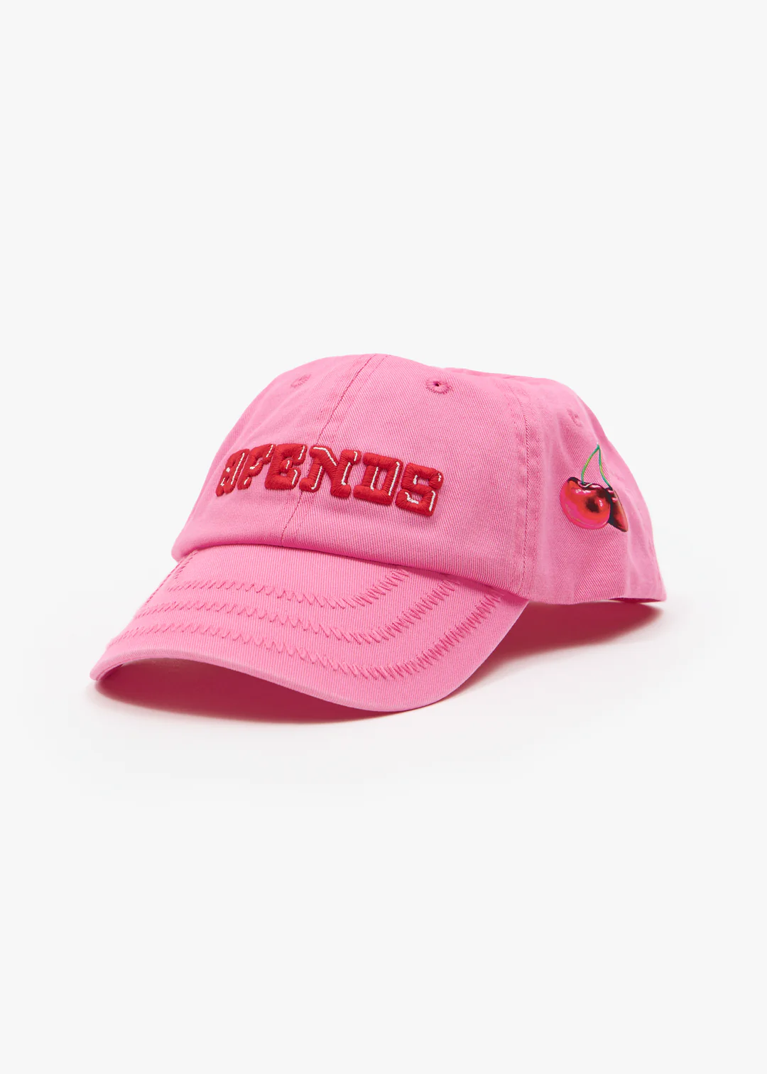AFENDS Abiza Six Panel Cap - Vintage pink