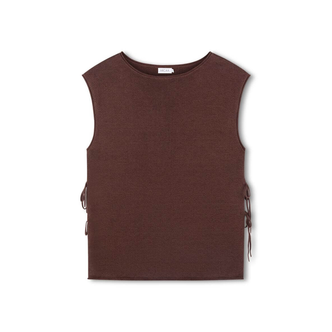 ARCAA Poppy Tie Side Top - Espresso