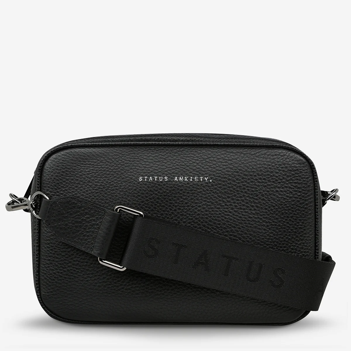 STATUS ANXIETY Plunder with webbed strap - black