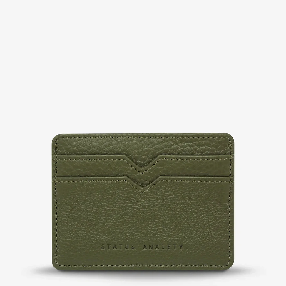 STATUS ANXIETY together for now wallet - khaki