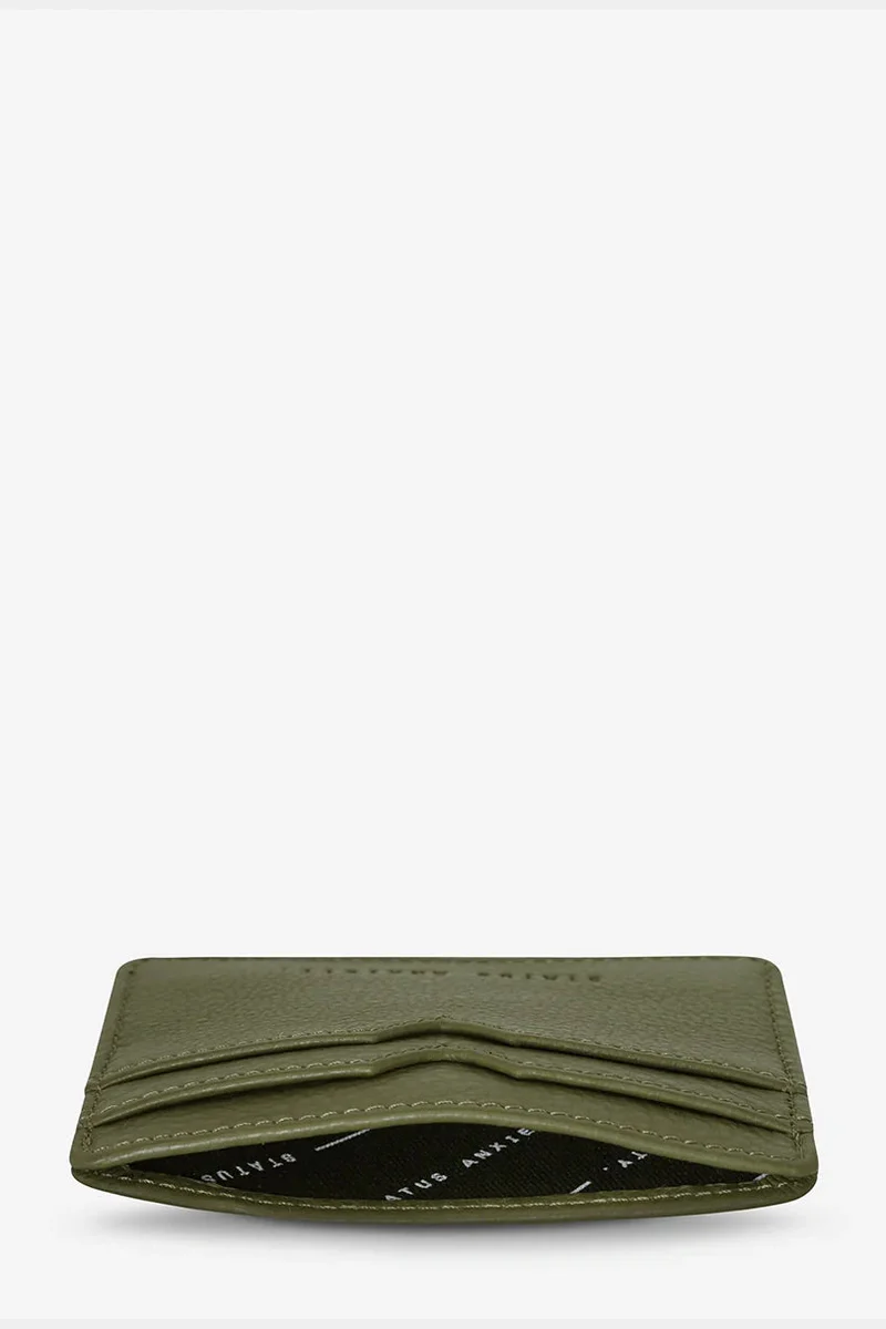 STATUS ANXIETY together for now wallet - khaki