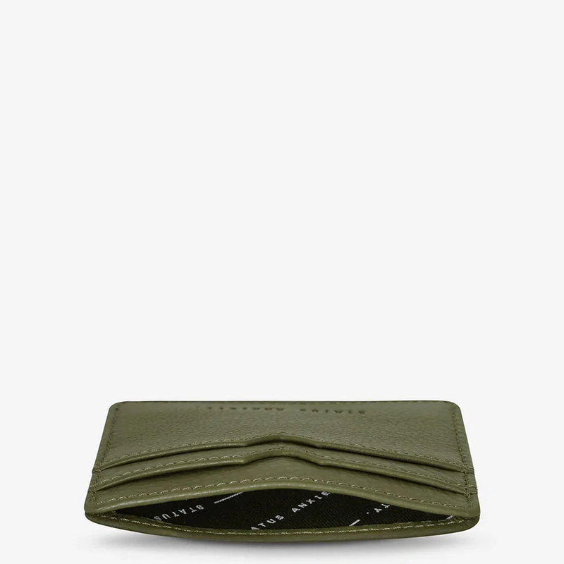 STATUS ANXIETY together for now wallet - khaki