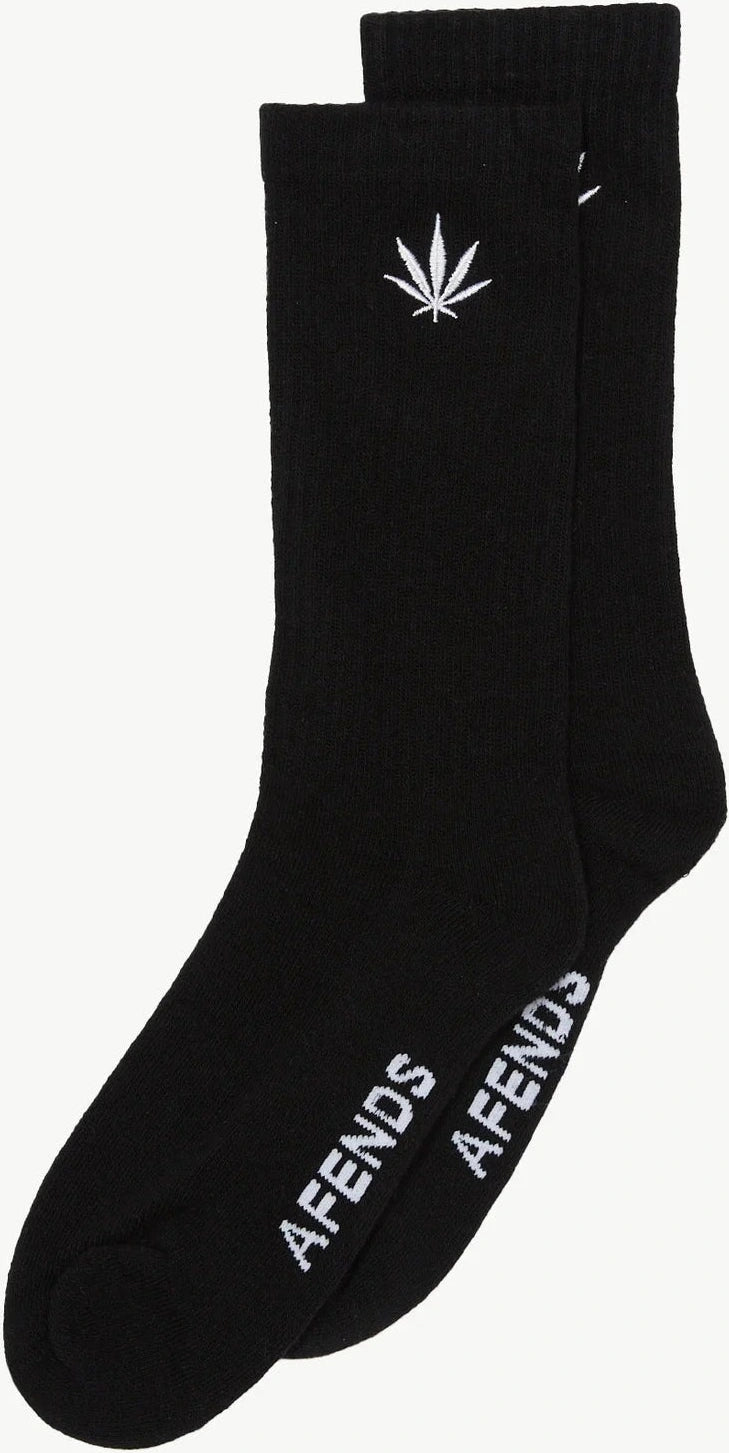 AFENDS Happy socks - Black