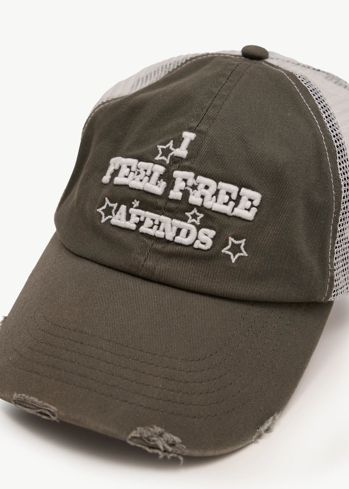 AFENDS Sonoran Six Panel Mesh Cap - Sycamore