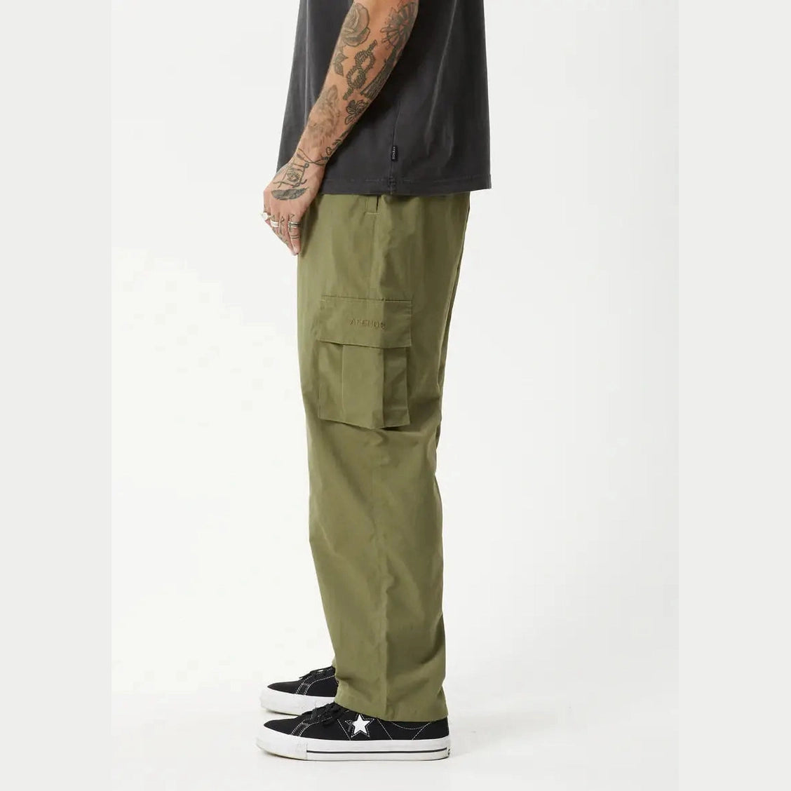 AFENDS Badlands cargo pant - Military