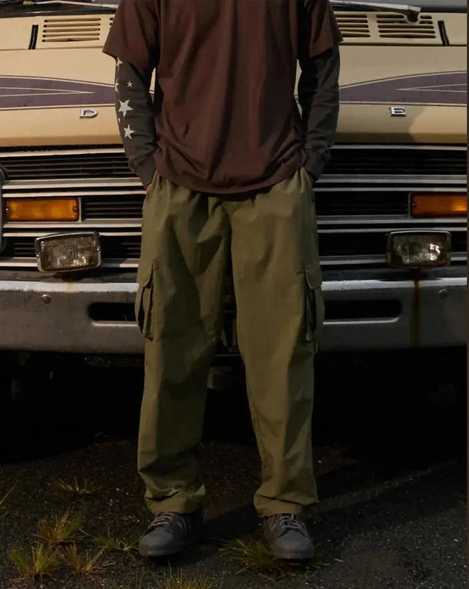 AFENDS Badlands cargo pant - Military