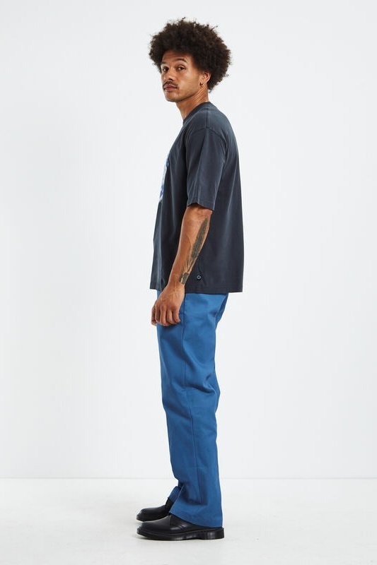 Afends Spiral - Recycled Oversized Graphic T-Shirt - Washed Black