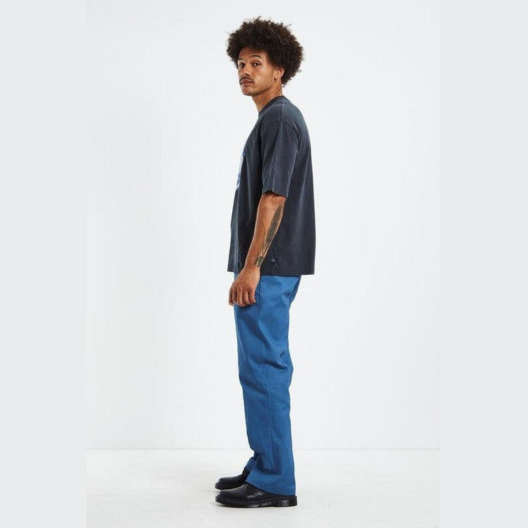 Afends Spiral - Recycled Oversized Graphic T-Shirt - Washed Black