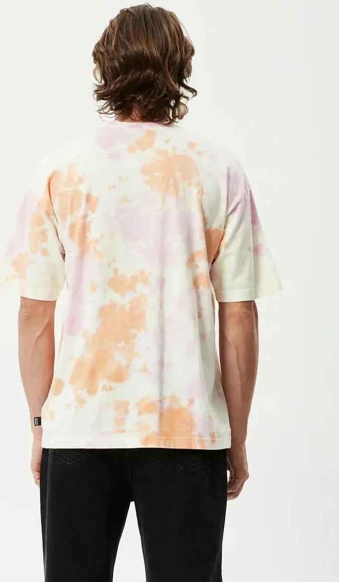Afends globe - recycled oversized graphic t-shirt - multi