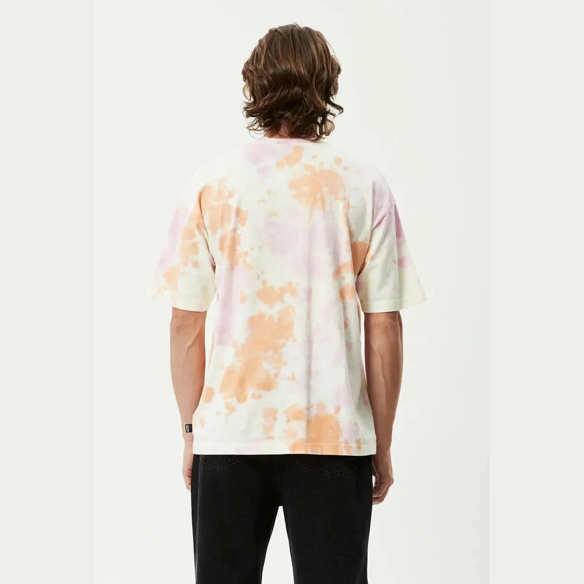 Afends globe - recycled oversized graphic t-shirt - multi
