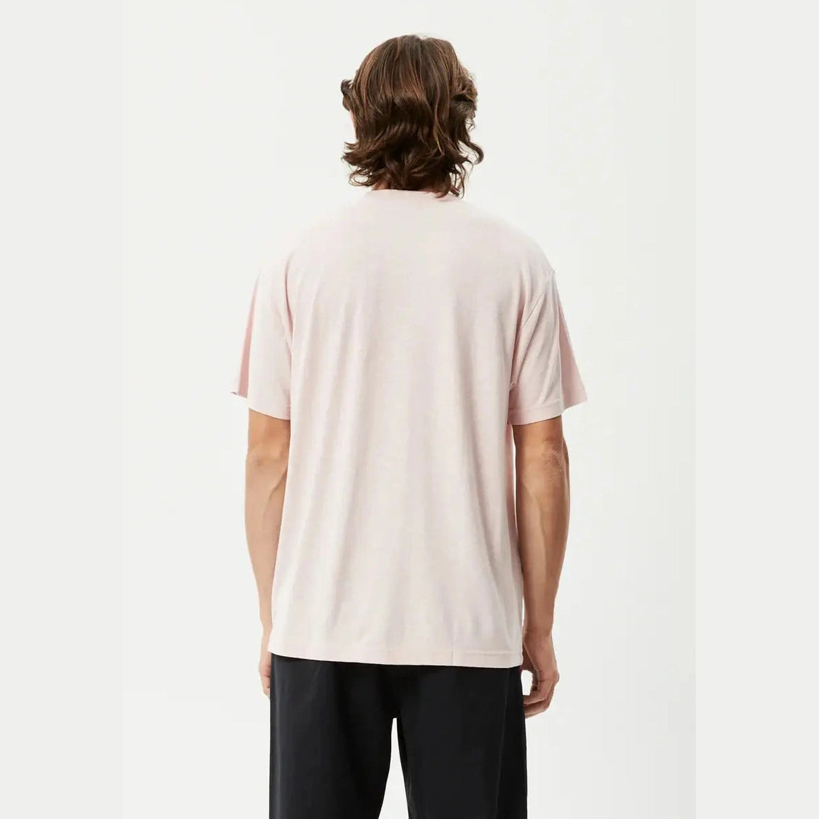Afends liquid haze - hemp boxy t-shirt - lotus