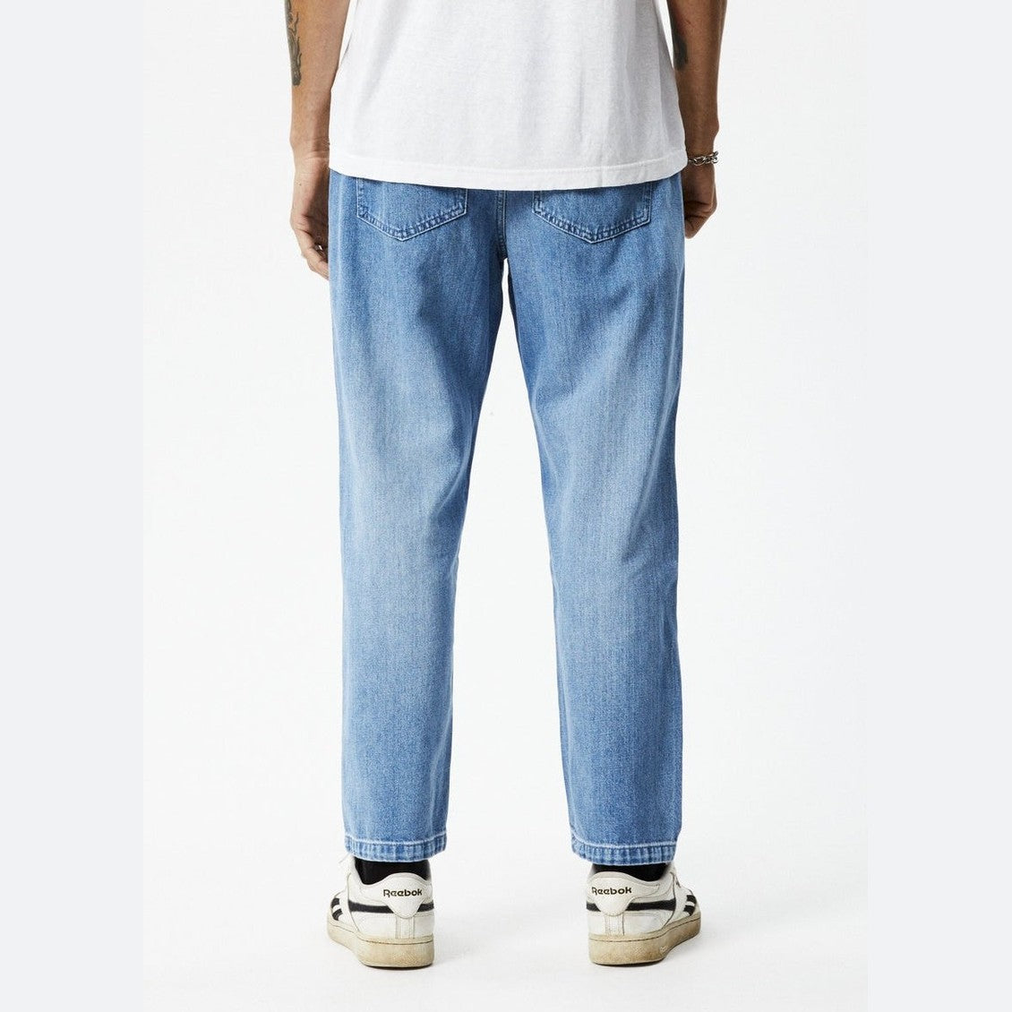 Afends ninety twos jean - worn blue