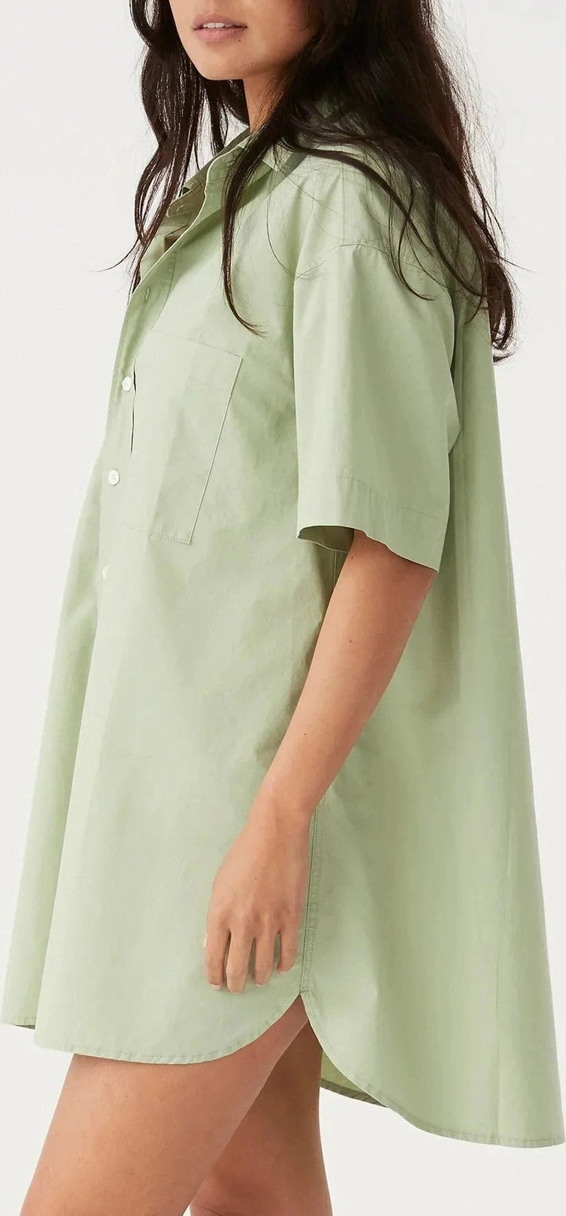 Arcaa dylan/drew shirt dress - sage