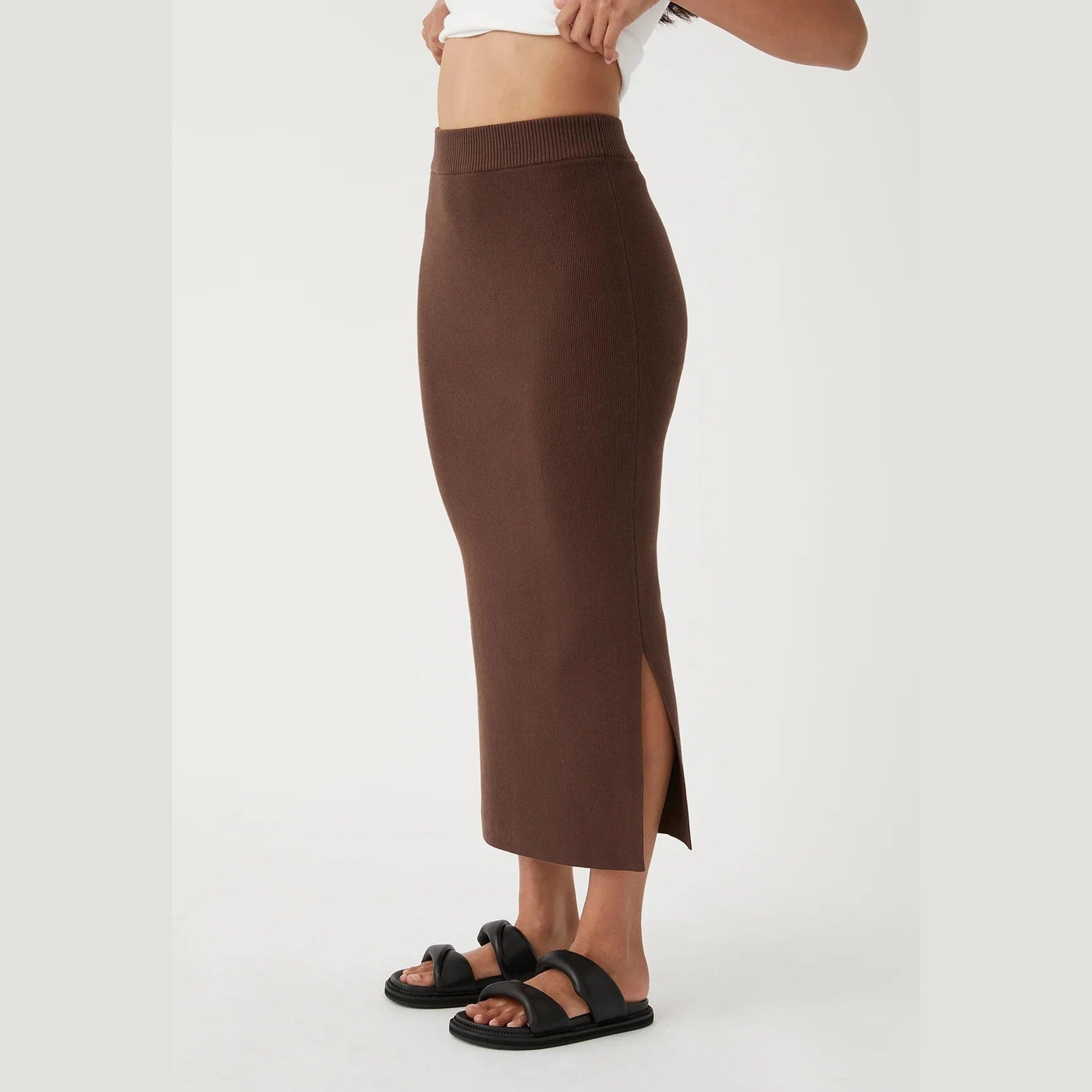 Arcaa harper skirt- chocolate