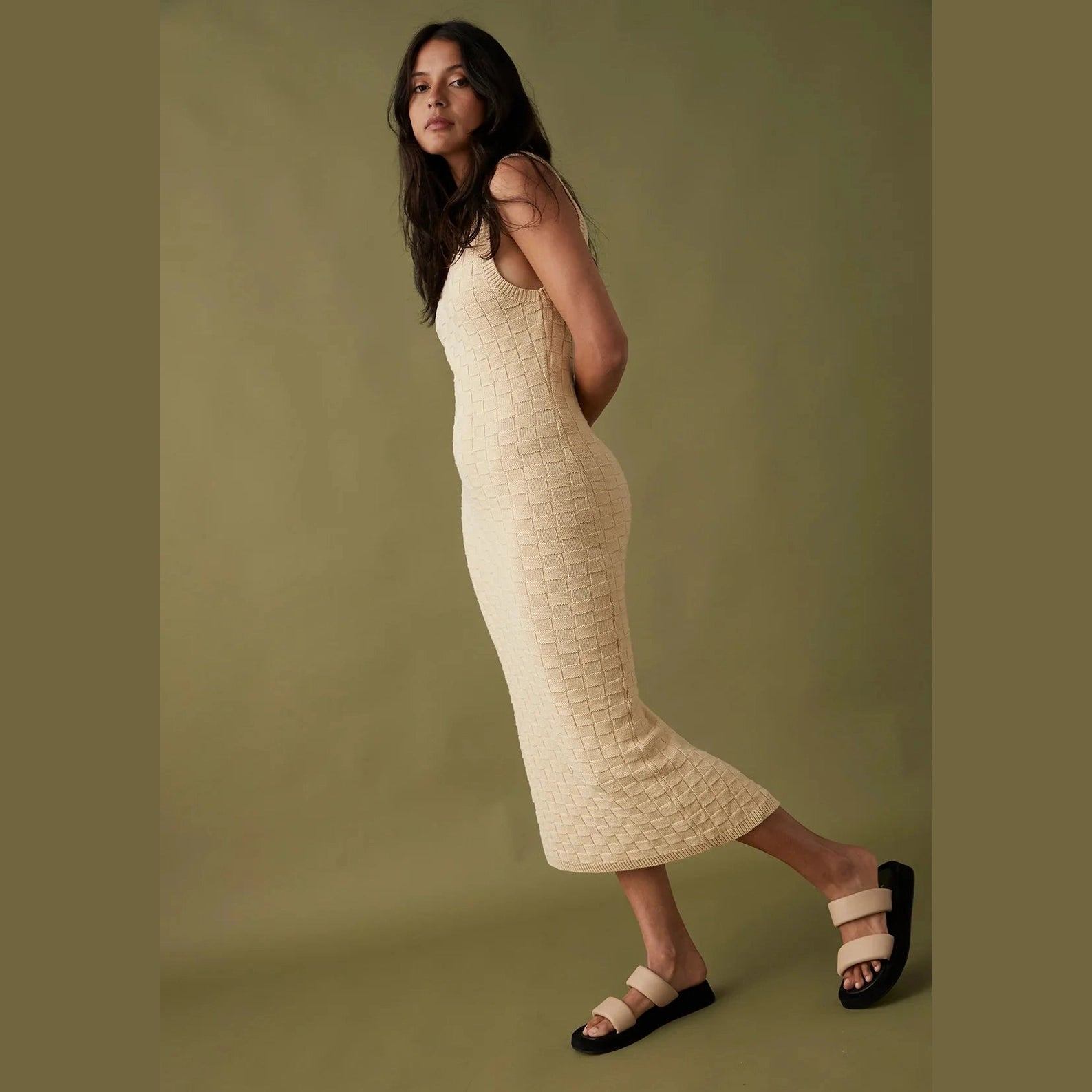 Arcaa sierra dress- oat