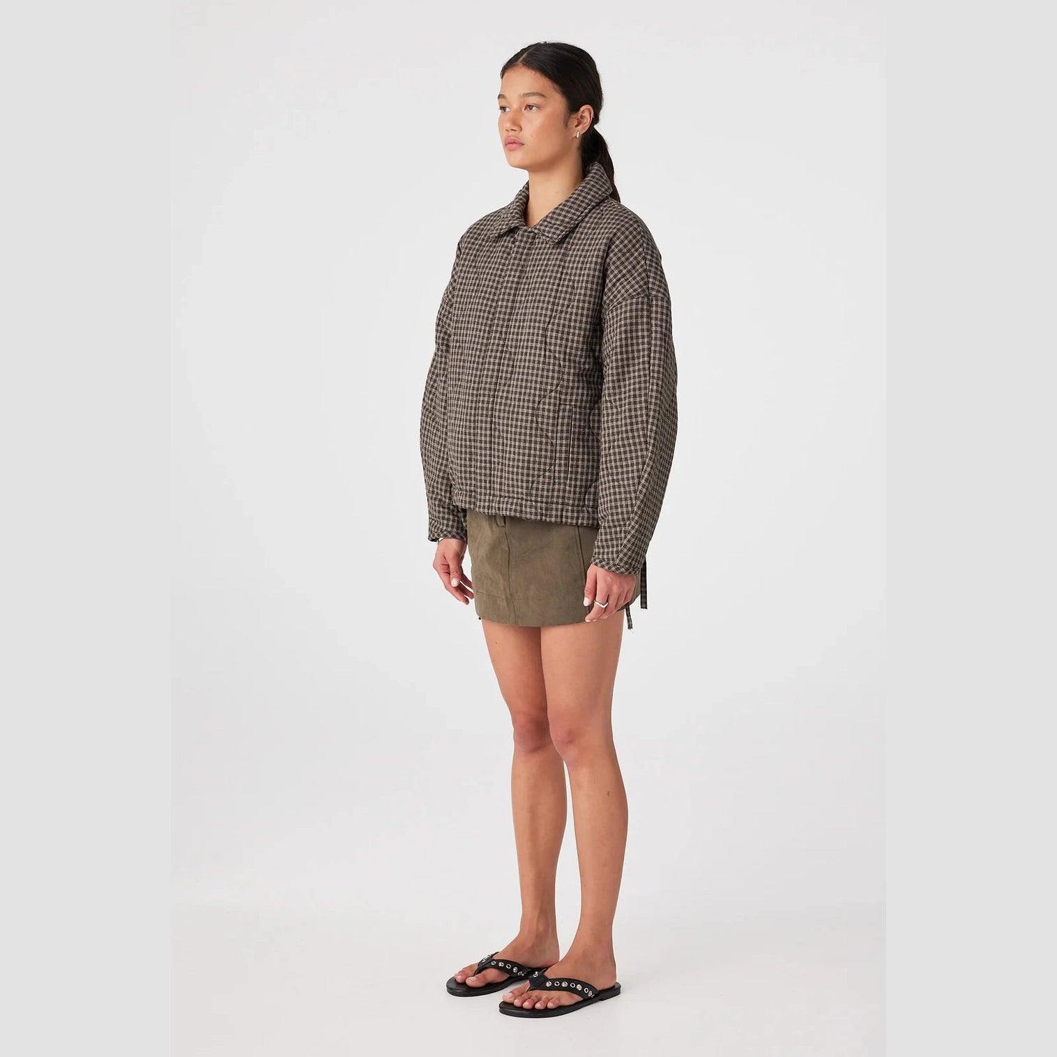 ARCAA Matteo jacket - Expresso check