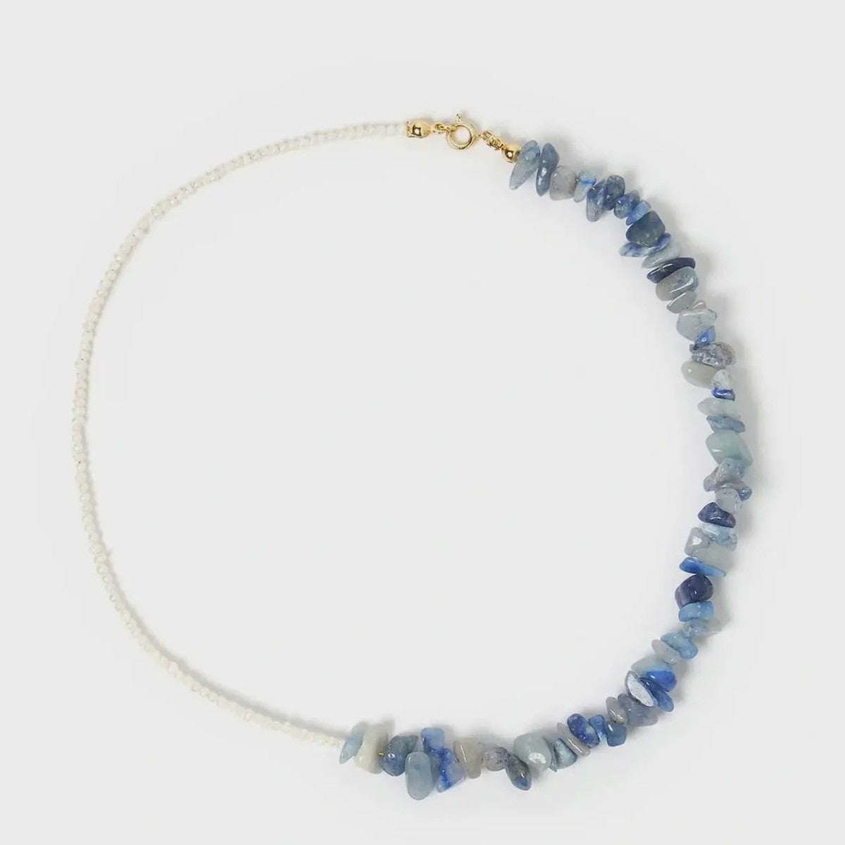ARMS OF EVE aaliyah gemstone necklace - blue iolite