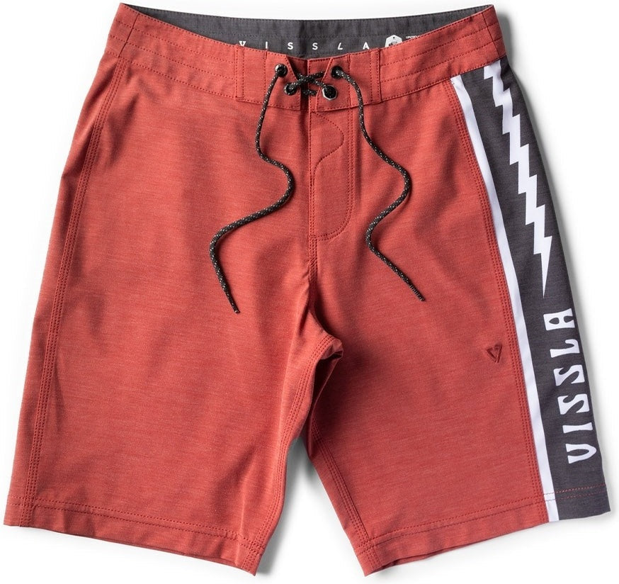 VISSLA Shred Heads 13" Kids Boardshort - Picante