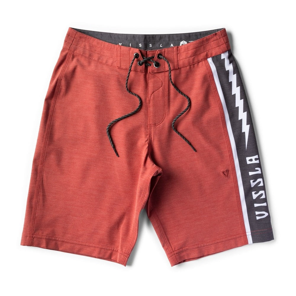 VISSLA Shred Heads 13" Kids Boardshort - Picante
